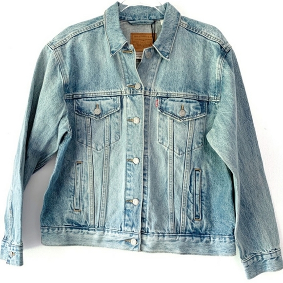 *SOLD*Levi's trucker Jean jacket Size S NWT - Picture 7 of 12